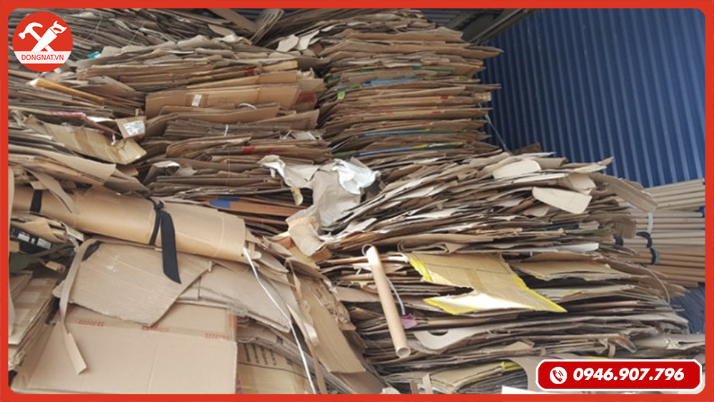 Dịch vụ thu mua giấy bìa carton phế liệu | dongnat.vn